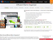 Tablet Screenshot of mansorganizer.com